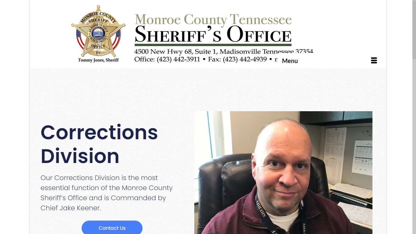 Corrections - Monroe County Tennessee Sheriff's Office